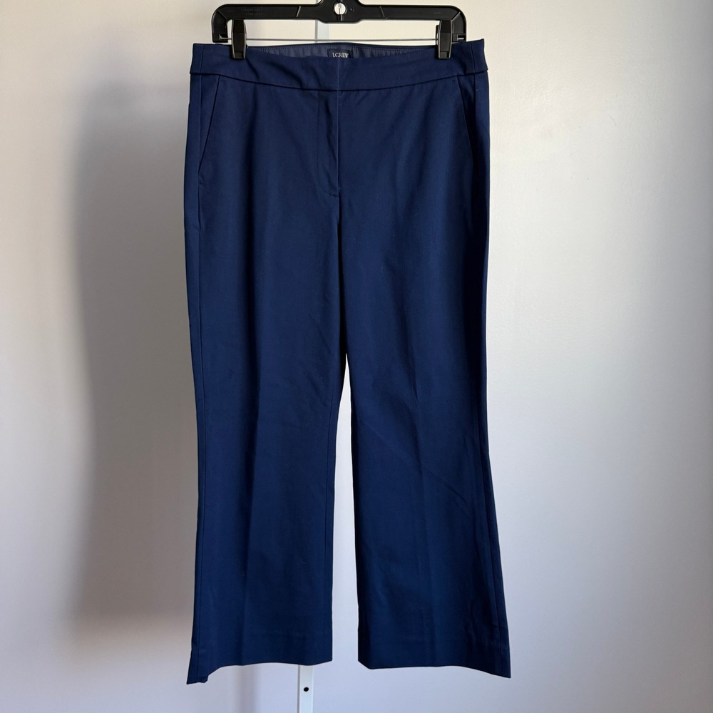 J.Crew Kelsey Pant Women's Size 10 Blue Career Business Casual Dress Pants